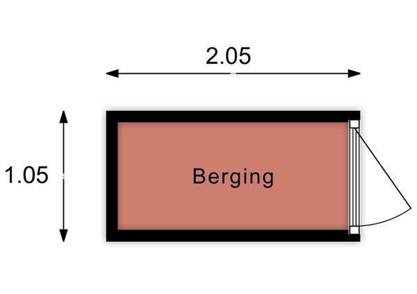 Floorplan - Erasmusplein 171, 2532 EV Den Haag